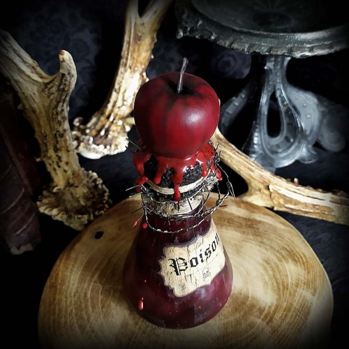 Flacon artisanal, fiole infusion de sorcière, potion de