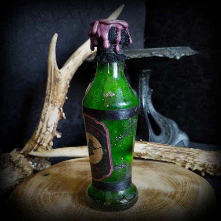 Flacon artisanal, fiole infusion de sorcière, potion de