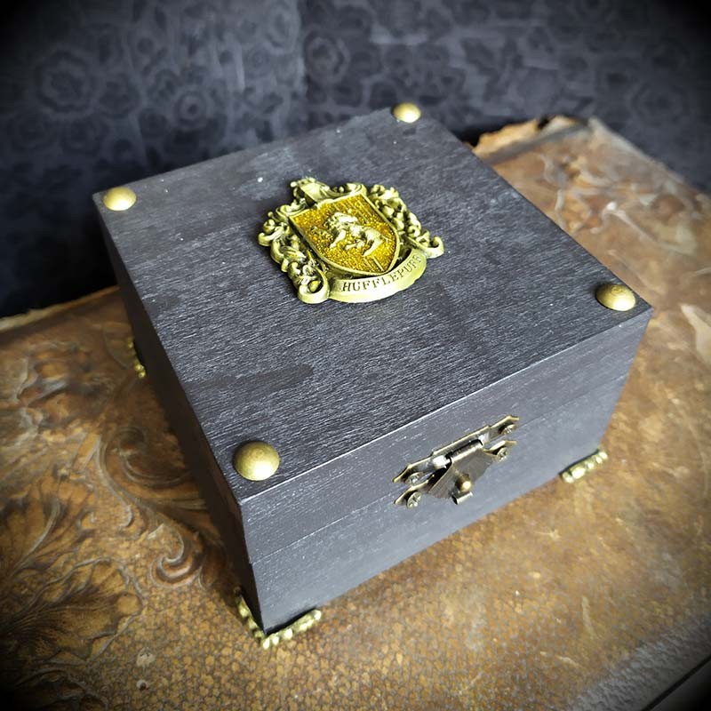 Mini boîte à objets Poufsouffle 6 cm - Harry Potter